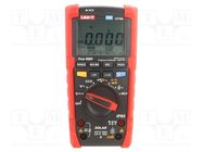 Meter: digital multimeter; VAC accuracy: ±(0.8%+3digit); IP65 UNI-T