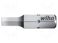 Screwdriver bit; hex key with protection; TR 2mm; 1/4"; STANDARD WIHA