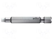 Screwdriver bit; square; RB1; Overall len: 90mm; PROFESSIONAL WIHA