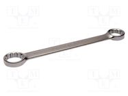 Wrench; combination spanner; 24mm,27mm; Overall len: 250mm; steel IRIMO