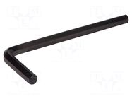 Wrench; hex key; HEX 2.5mm; Overall len: 59mm; steel IRIMO
