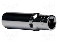 Socket; 6-angles,socket spanner; HEX 4,5mm; 1/4"; 50mm; long IRIMO