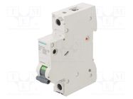 Circuit breaker; 230/400VAC; Inom: 4A; Poles: 1; Charact: B; 6kA; MCB SIEMENS