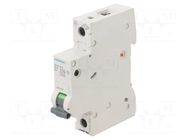 Circuit breaker; 230/400VAC; Inom: 4A; Poles: 1; Charact: B; 6kA; MCB SIEMENS