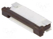 Connector: FFC/FPC; tinned; SMT; 50V; 0.4A; PIN: 8; Tape ph: 1mm; ZIF GCT