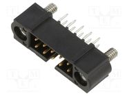 Socket; PCB-cable/PCB; male; Datamate J-Tek; 2mm; PIN: 10; THT; 800V HARWIN