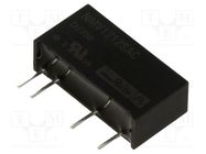 Converter: DC/DC; 1W; Uin: 10.8÷13.2V; Uout: 12VDC; Iout: 84mA; SIP Murata Power Solutions