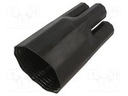 Cable breakout; 102/33.6mm; black; AK; No.of term: 5 RADPOL