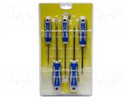 Phillips,slot; PH1,PH2,SL 3,SL 4,SL 6.5; 5pcs. IRIMO
