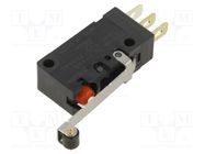 Microswitch SNAP ACTION; SPDT; Rcont max: 50mΩ; ON-(OFF); Pos: 2 OMRON Electronic Components