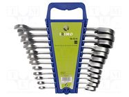 Wrenches set; combination spanner,with ratchet; 12pcs. IRIMO