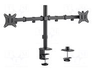 Holder; 9kg; 17÷32"; Arm len: 441mm; Standard: 75x75mm,100x100mm GEMBIRD