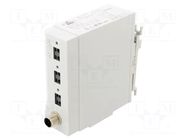 HUB; 18÷30VDC; for DIN rail mounting; AHC 072; plastic; IP40 STEGO