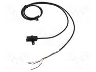 Sensor: photoelectric; Range: 5mm; NPN; DARK-ON,LIGHT-ON; 100mA 