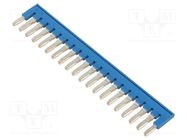 Comb bridge; ways: 20; blue; Width: 6mm; UL94V-0 PHOENIX CONTACT