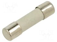 Fuse: fuse; 8A; 125VAC; time-lag; cylindrical; 5x20mm; 5TT; brass BEL FUSE