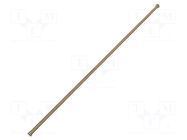 Extension; telescopic garden shower; 1000mm; brass MESTO