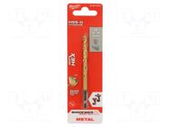 Drill bit; for metal,impact; Ø: 5.5mm; Holder: E6,3mm; 1/4"; 6.3mm Milwaukee