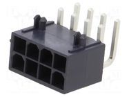 Connector: wire-board; socket; male; Mini-Fit Jr; 4.2mm; PIN: 8 MOLEX