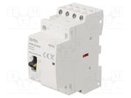 Contactor: 4-pole installation; 25A; 230VAC; NO x4; -5÷60°C ZAMEL