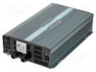 Converter: DC/AC; 2.2kW; Uout: 230VAC; 10÷16.5VDC; 420x270x98mm MEAN WELL