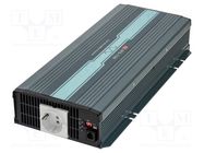 Converter: DC/AC; 1.7kW; Uout: 230VAC; 40÷66VDC; 400x184x70mm; 93% MEAN WELL