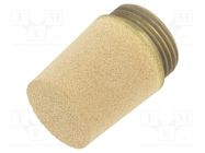 Sound suppression silencer; Thread: G 1"; sintered bronze PNEUMAT