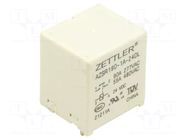 Relay: electromagnetic power; SPST-NO; Ucoil: 24VDC; 90A; PCB; 1.9W ZETTLER