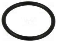 O-ring gasket; NBR rubber; Thk: 3mm; Øint: 32mm; black; -30÷100°C ORING USZCZELNIENIA TECHNICZNE