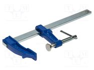 Parallel clamp; Grip capac: max.250mm; D: 70mm IRIMO