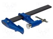 Parallel clamp; with thumbwheel; Grip capac: max.300mm; D: 90mm IRIMO