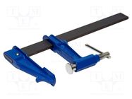 Parallel clamp; with thumbwheel; Grip capac: max.300mm; D: 120mm IRIMO