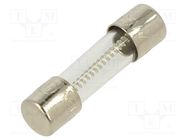 Fuse: fuse; time-lag; 4A; 125VAC; cylindrical; 5x20mm; brass; 5TT BEL FUSE