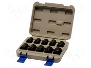 Wrenches set; 6-angles,socket spanner,impact; Mounting: 1/2" IRIMO