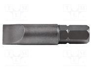 Screwdriver bit; slot; 14,0x2,5mm; Overall len: 36mm; 2pcs. IRIMO