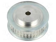 Belt pulley; T5; W: 16mm; whell width: 27mm; Ø: 56.45mm; aluminium OPTIBELT