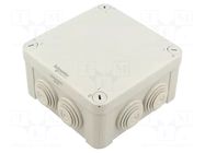 Enclosure: junction box; X: 125mm; Y: 125mm; Z: 61mm; wall mount SCHNEIDER ELECTRIC