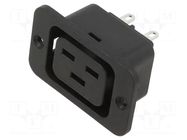 IEC 60320 connector 4797 Connector Outlet 16A J SCHURTER