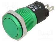 Switch: vandal resistant; Pos: 2; SPDT; 3A/240VAC; 3A/240VDC; Ø16mm EAO