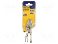 Pliers; Morse's,locking; Pliers len: 100mm; Jaw capacity: 25mm IRWIN