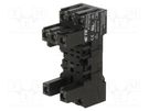 Socket; PIN: 11; 12A; 250VAC; for DIN rail mounting; Series: PT SCHRACK
