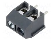Connector: PCB terminal block; terminal; 16A; 300V; angled 90° NINIGI