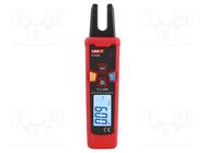 Tester: electrical; LCD; VDC: 60V; I AC: 60A; True RMS; 10mm; case UNI-T