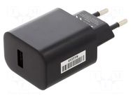 Power supply: switching; mains,plug-in; 5VDC; 3A; 15W; Out: USB CELLEVIA POWER