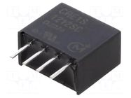 Converter: DC/DC; 1W; Uin: 10.8÷13.2VDC; Uout: 12VDC; Iout: 83mA; SIP Murata Power Solutions