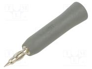 Probe: for oscilloscope; grey; push-in STÄUBLI