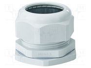 Cable gland; M63; 1.5; IP66,IP67; polyamide; light grey HENSEL