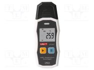 Data logger; temperature; Display: LCD; ±0.4°C; Interface: USB UNI-T