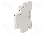 Auxiliary contacts; for DIN rail mounting; Contacts: SPDT; 6A SCHNEIDER ELECTRIC
