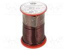 Coil wire; single coated enamelled; 2.4mm; 0.5kg; -65÷200°C INDEL